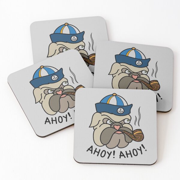 Item preview, Ahoy! - Old Sailor Doggy designed and sold by SoulArtLove.