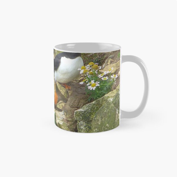 Item preview, Puffins on Bempton Cliffs. designed and sold by Lilian Marshall.