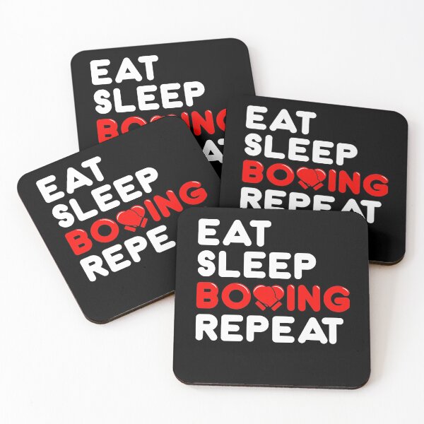 Aperçu de l'œuvre Manger sommeil répétition de boxe | chemise de boxe | hoodie de boxe | chemise d'entraînement de boxe | vêtements de rugby | autocollant de boxe | cadeau de boxe pour les hommes | tenue de boxe créée et vendue par Kreature Look.
