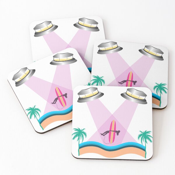 Item preview, Surfer Girl alien abduction designed and sold by piedaydesigns.