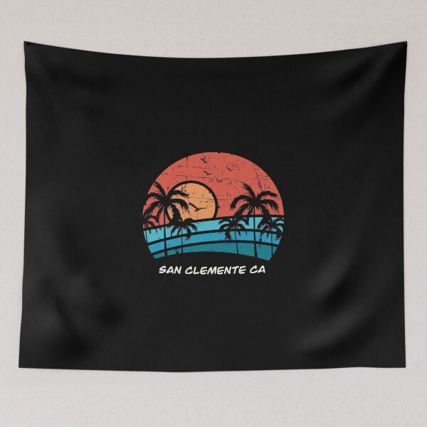Item preview, San Clemente, California Sunset designed and sold by CrayzeeTeesUSA.