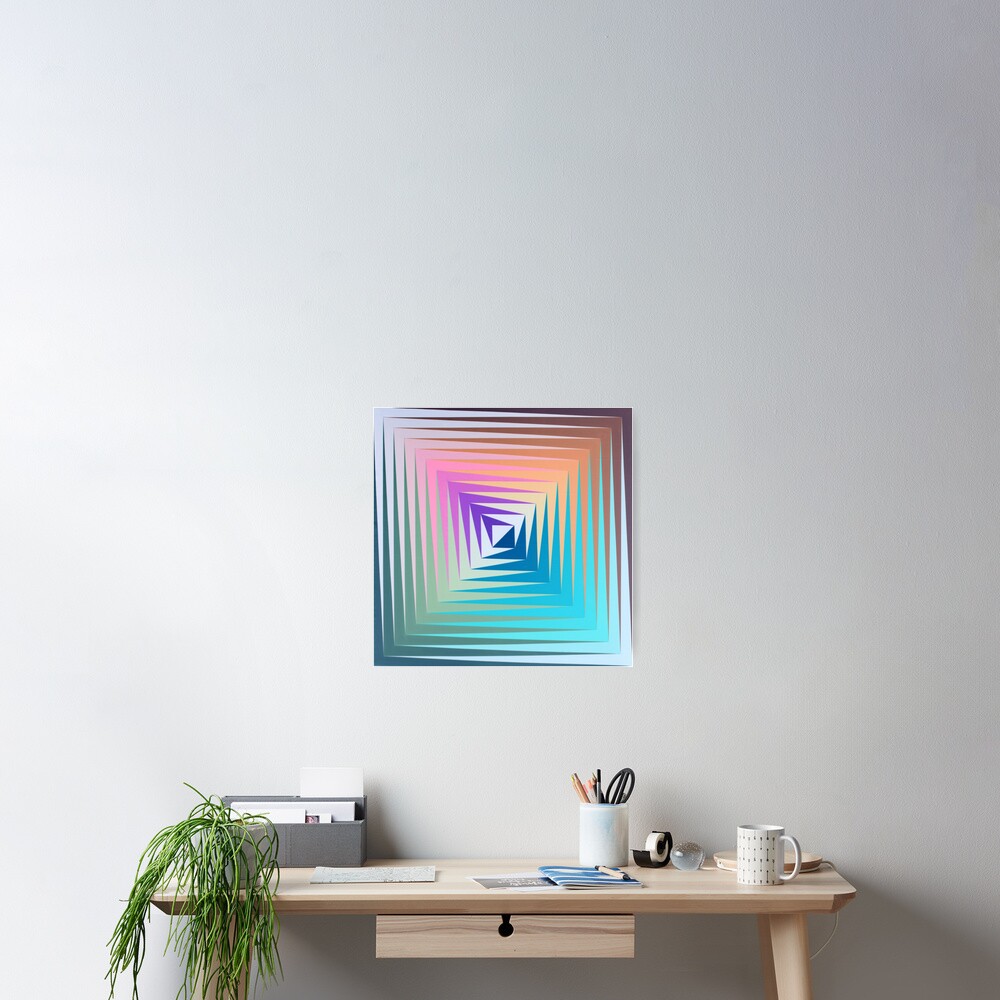 Victor #Vasarely, was a Hungarian-French #artist, who is widely accepted as a #grandfather and leader of the #OpArt movement Poster