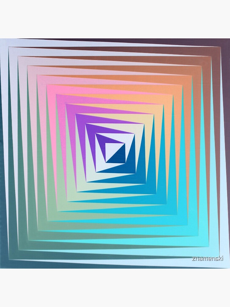 Victor #Vasarely, was a Hungarian-French #artist, who is widely accepted as a #grandfather and leader of the #OpArt movement by znamenski