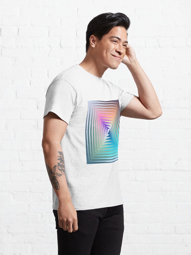 Alternate view of Victor #Vasarely, was a Hungarian-French #artist, who is widely accepted as a #grandfather and leader of the #OpArt movement Classic T-Shirt