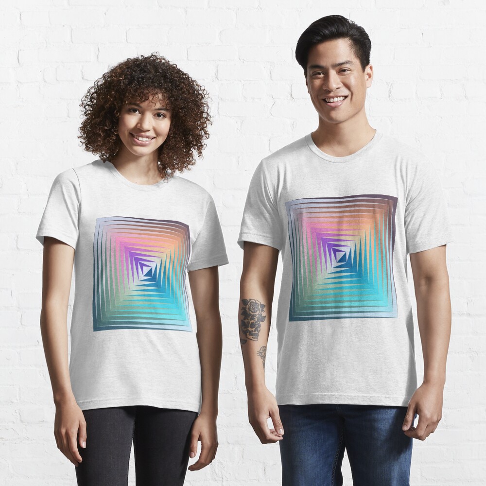 Victor #Vasarely, was a Hungarian-French #artist, who is widely accepted as a #grandfather and leader of the #OpArt movement Essential T-Shirt