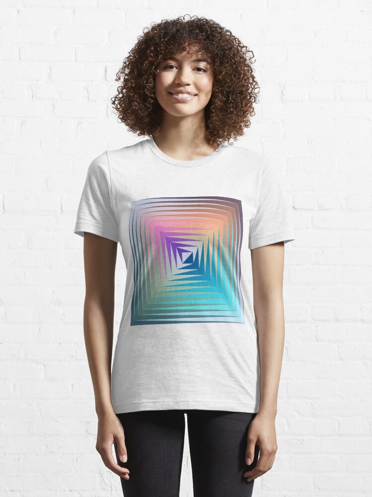 Alternate view of Victor #Vasarely, was a Hungarian-French #artist, who is widely accepted as a #grandfather and leader of the #OpArt movement Essential T-Shirt