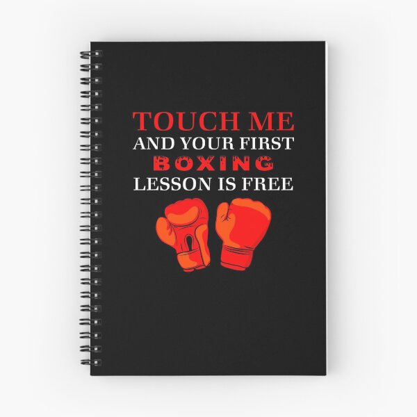 Item preview, Touch Me and Your First Lesson is Free | boxing shirt | boxing hoodie | boxing workout shirt | rugby apparel | boxing sticker | boxing gift for men | boxing outfit designed and sold by Kreature Look.