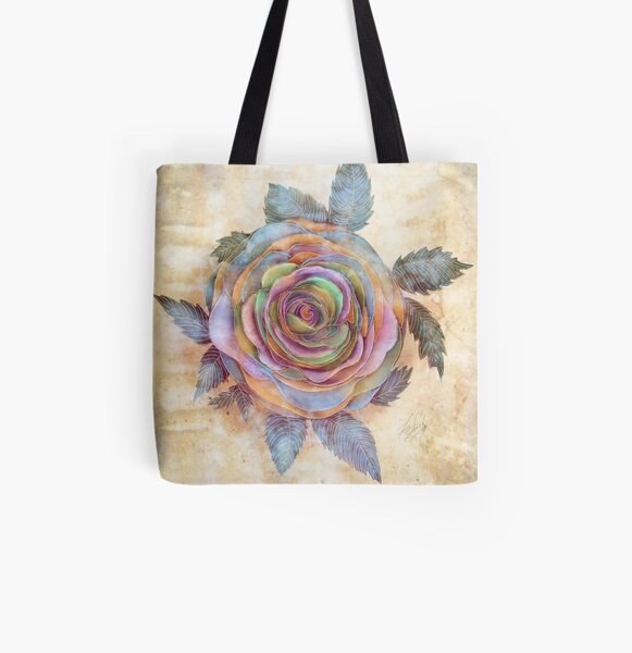 The Friendship Rose II All Over Print Tote Bag