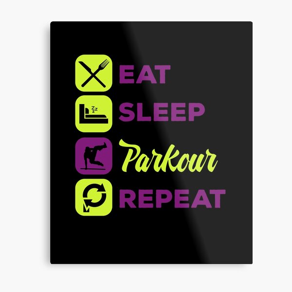 Parkour Wall Art Redbubble - how use glove witch line in roblox parkour youtube