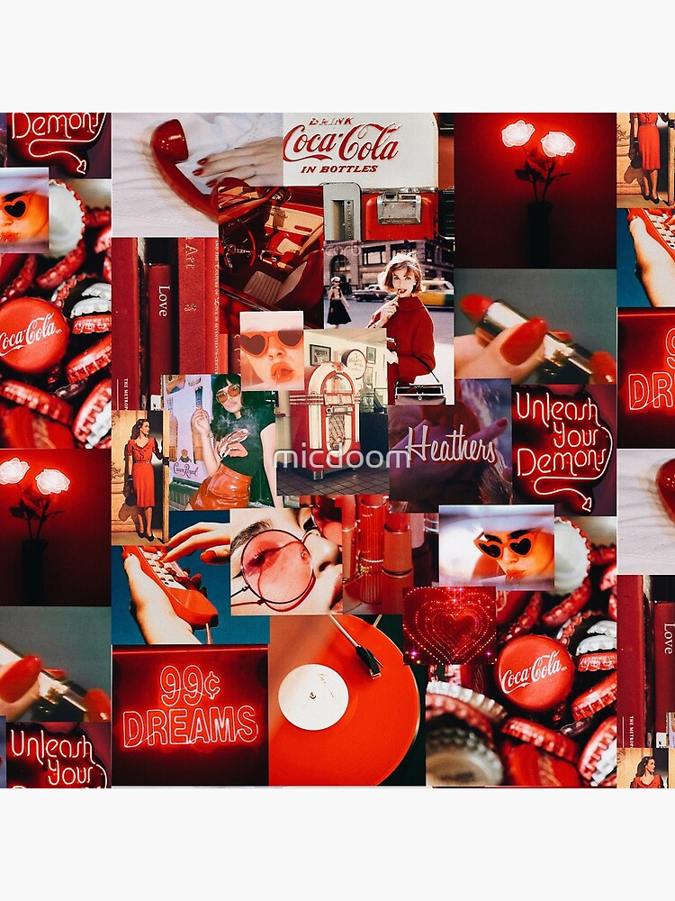 Featured image of post Red Aesthetic Collage For Boys