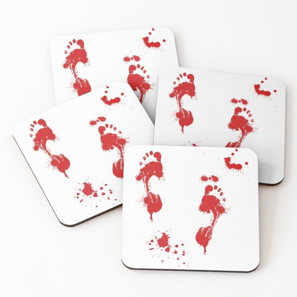 Item preview, Bloody Footprints designed and sold by MonicaChristine.