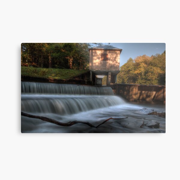 The Dam and Overflow Metal Print