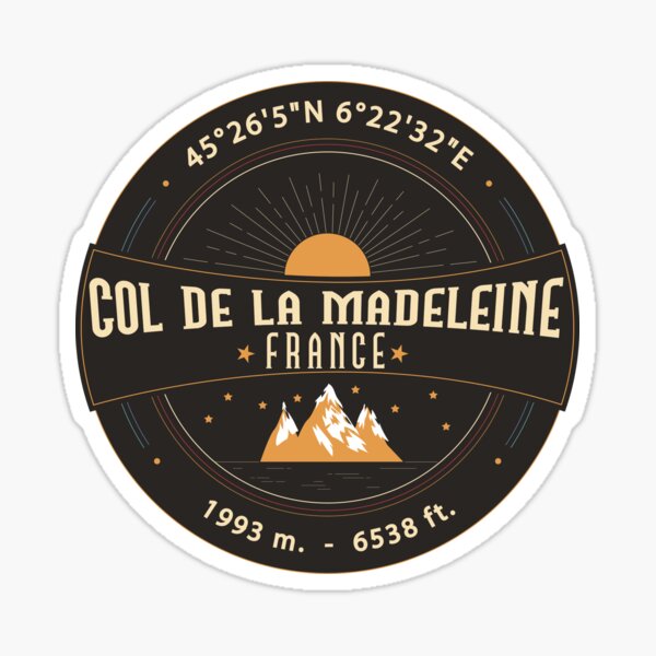Item preview, COL DE LA MADELEINE Cycling designed and sold by Lisimori.