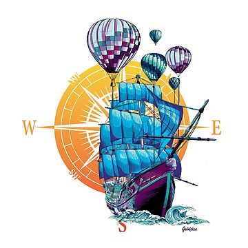 Artwork thumbnail, Floating Ship by Goldskee