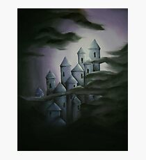Dark fairytale castle Photographic Print