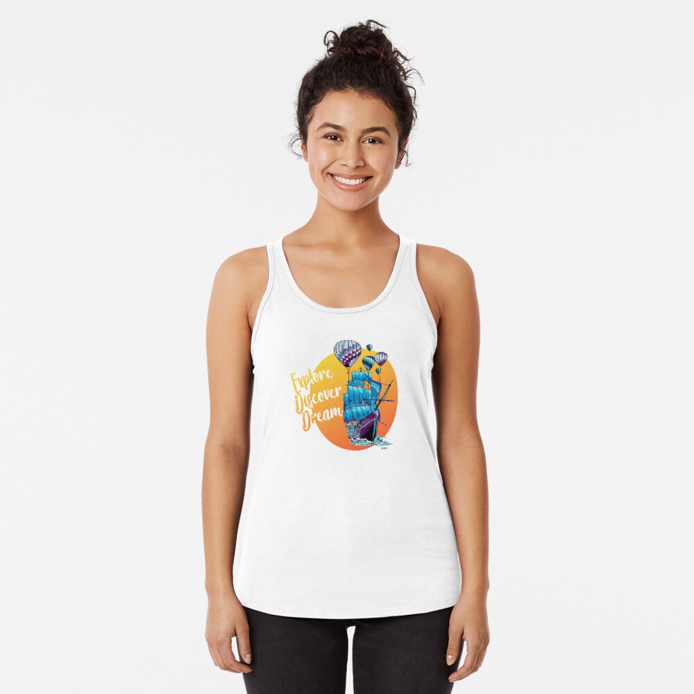 Item preview, Racerback Tank Top designed and sold by Goldskee.