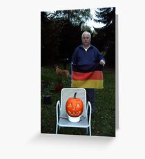 Halloween in Germany Greeting Card