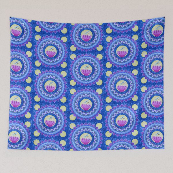 Item preview, Lotus Moon Mandala designed and sold by Soozie Wray.