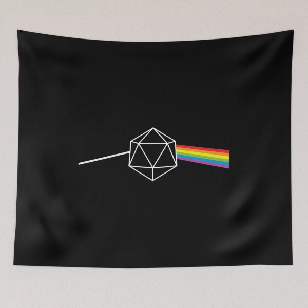 Item preview, Dungeons and Dragons Dark Side of the Moon Pink Floyd designed and sold by Ric-Sauce.