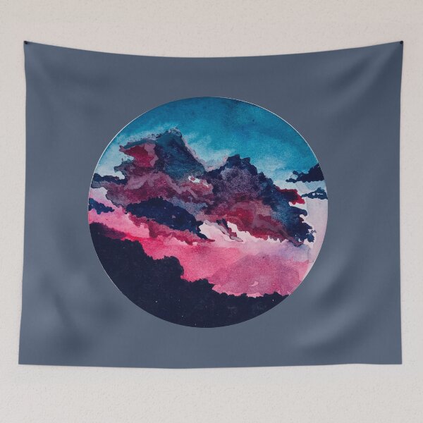 Item preview, Sunset in a Circle designed and sold by JulietsJournal.