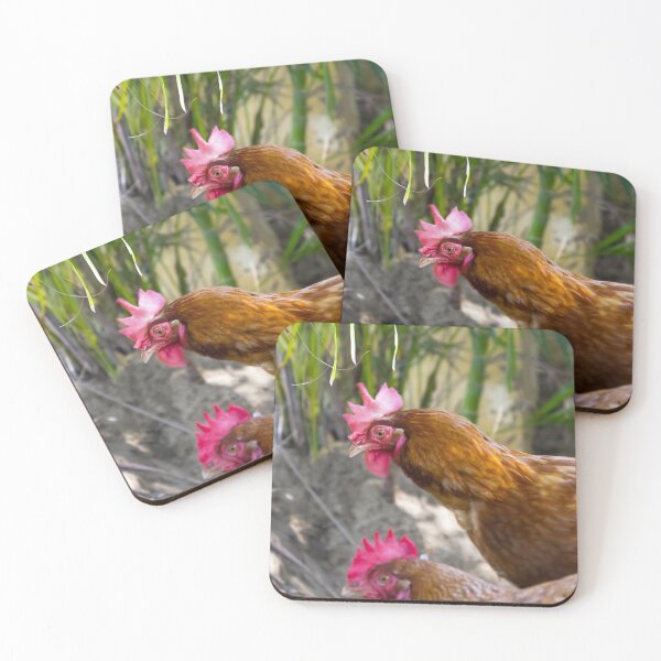 Item preview, Feather Friends Collection - Chickens designed and sold by Coastal West Creative.