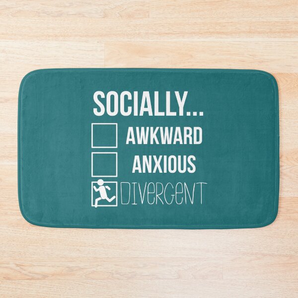 Item preview, Socially Divergent Antisocial Tshirt Introvert Selective Anxiety Sarcasm designed and sold by doodabobs.
