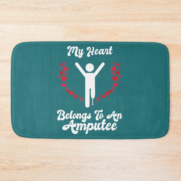 Item preview, My Heart Belongs to an Amputee design designed and sold by doodabobs.