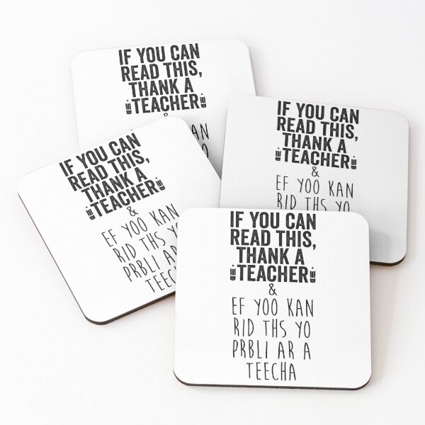 Item preview, If You Can Read This Thank A Teacher Funny designed and sold by kamrankhan.