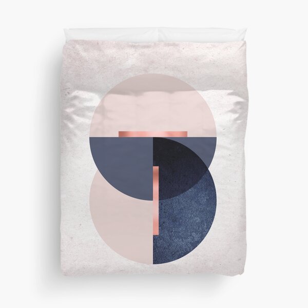Geometric Circles Duvet Cover