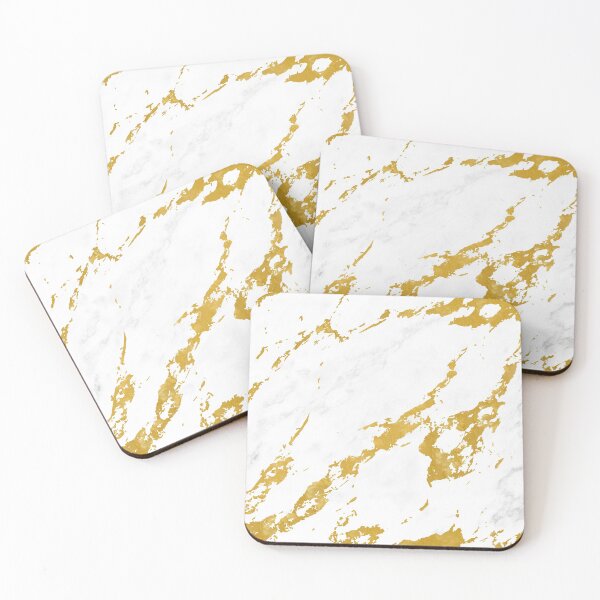 Item preview, Elegant Marble style6 - Gold and White designed and sold by lematworks.