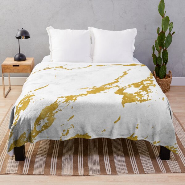 Item preview, Elegant Marble style6 - Gold and White designed and sold by lematworks.