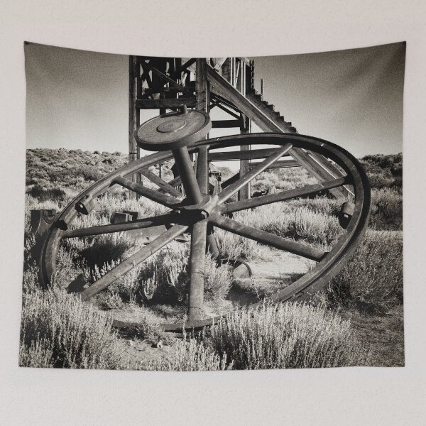 Item preview, Mine Pulley, Bodie, CA designed and sold by Steve Varner.