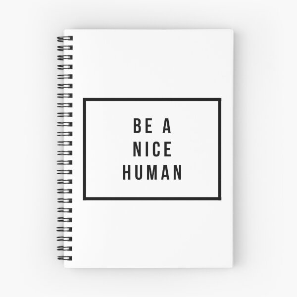 Item preview, BE A NICE HUMAN designed and sold by MadEDesigns.
