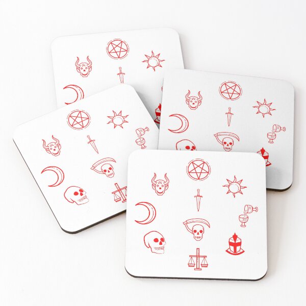 Item preview, Occult Pattern Red designed and sold by Gumless.