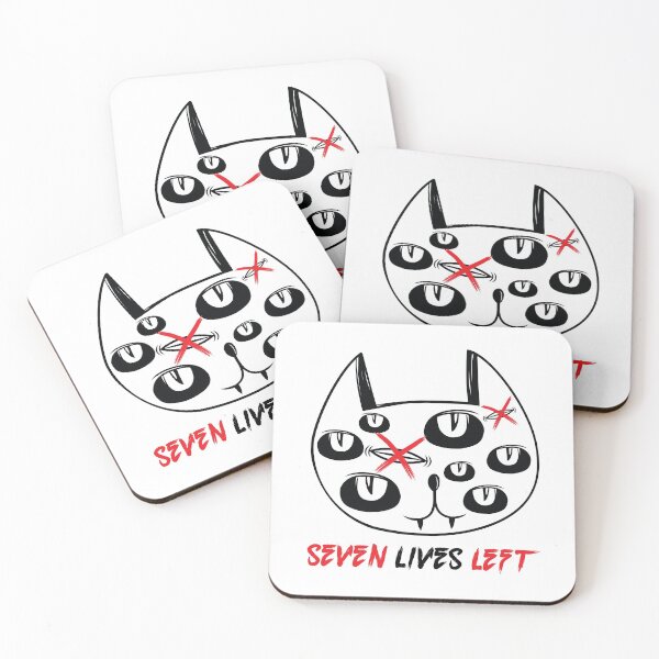 Item preview, Seven Lives Left designed and sold by Gumless.
