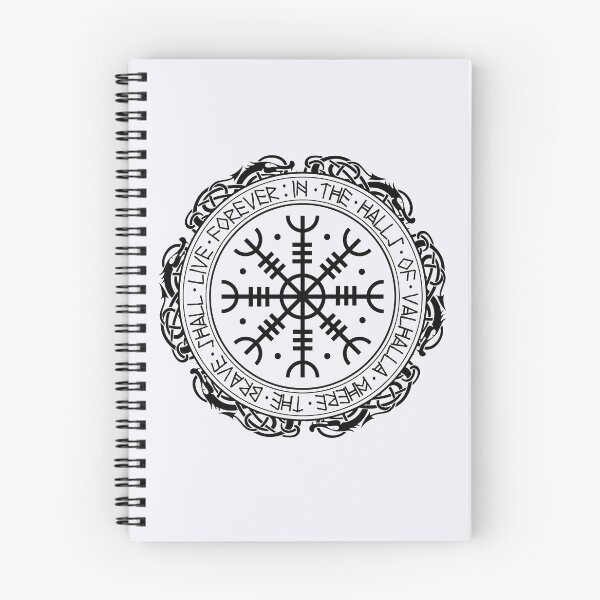 Item preview, Aegishjalmur The Helm of Awe Viking Shield Art fr Warriors designed and sold by DesignsbyZazz.