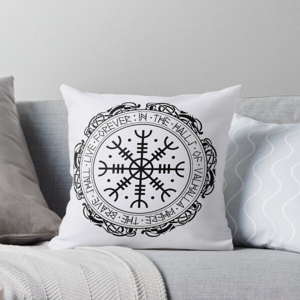 Item preview, Aegishjalmur The Helm of Awe Viking Shield Art fr Warriors designed and sold by DesignsbyZazz.