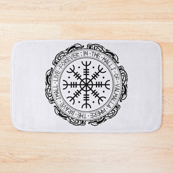 Item preview, Aegishjalmur The Helm of Awe Viking Shield Art fr Warriors designed and sold by DesignsbyZazz.