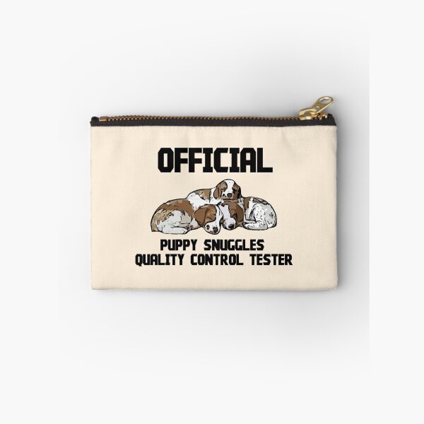 Item preview, Official Puppy Snuggles Quality Control Tester (Black Lettering) designed and sold by Hvbc.