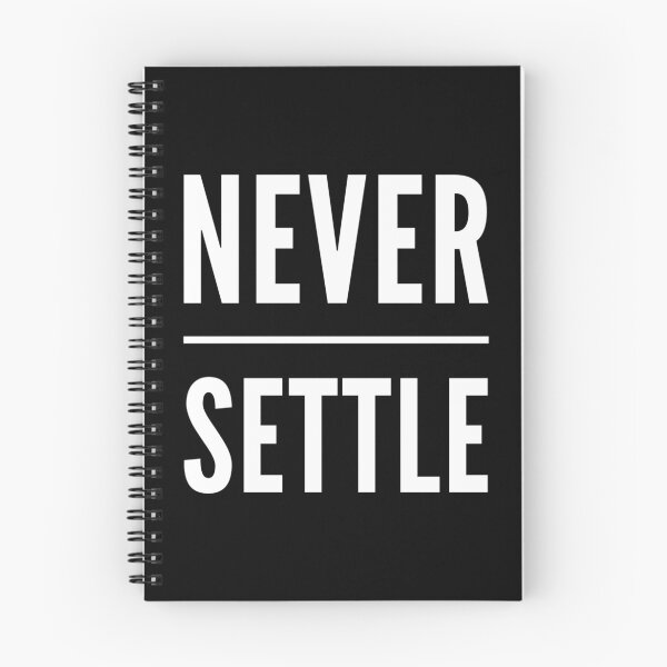 Item preview, never settle designed and sold by Kerry Pritchard.
