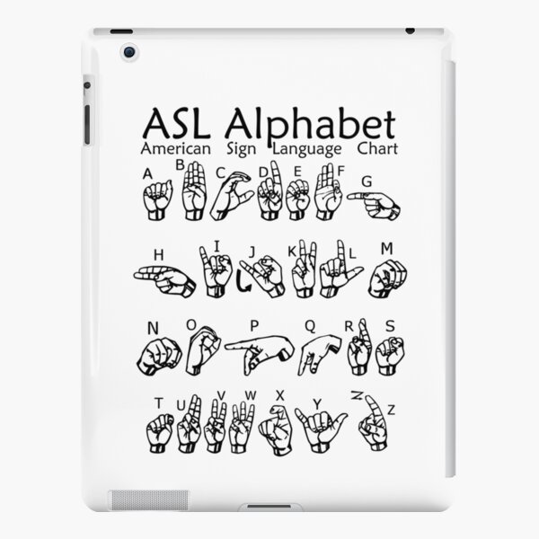 American Sign Language ASL Alphabet' Mouse Pad