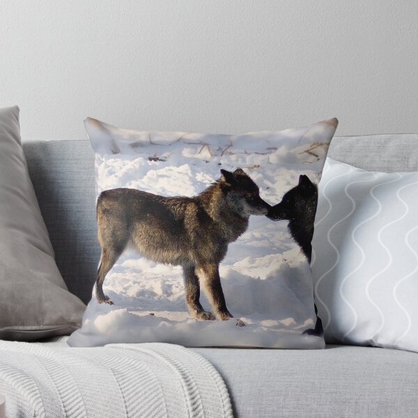 Item preview, Black Wolves Kissing designed and sold by Yannik Hay.