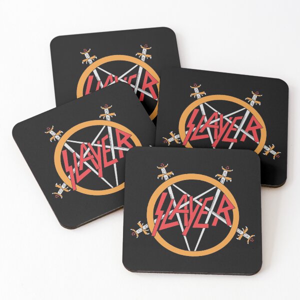 heavy slayer emblem Coasters (Set of 4)