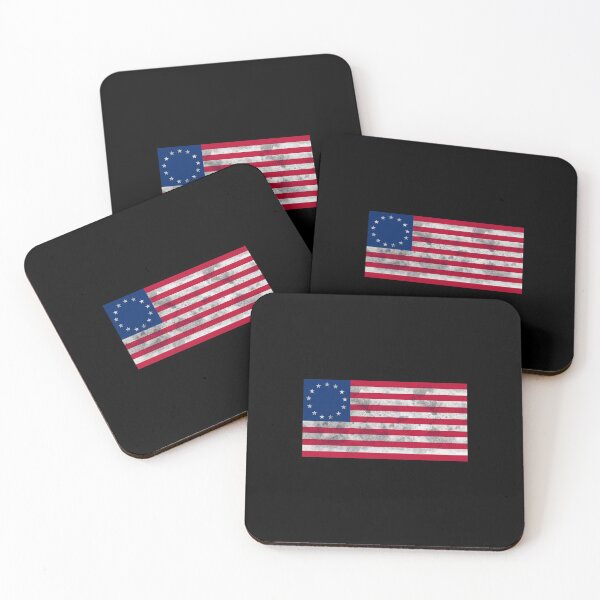 Item preview, Distressed Betsy Ross American Flag graphic designed and sold by NoveltyMerch.