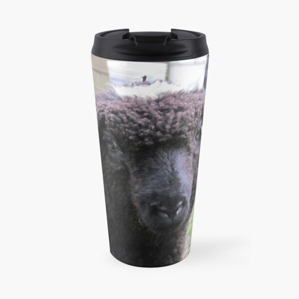 Mary's Little Black Lamb Travel Mug