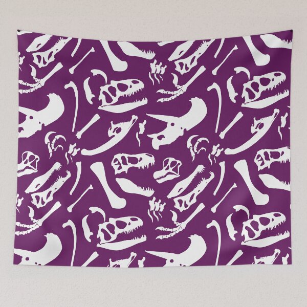 Item preview, Dinosaur Bones (Purple) designed and sold by TheKohakuDragon.
