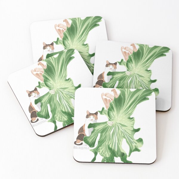 Item preview, Calico Cat and Plant designed and sold by felinejungle.