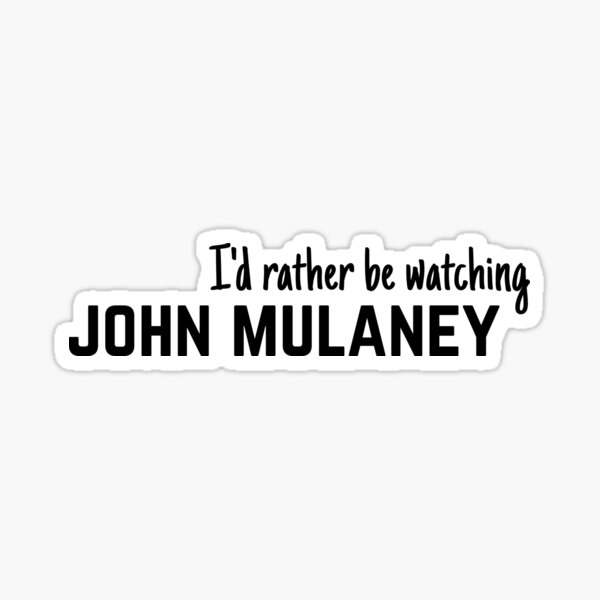Artikel-Vorschau von Ich würde eher John Mulaney (in Schwarz) zuschauen, designt und verkauft von Olivia Ossege.