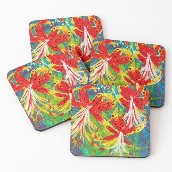 Item preview, Tiger Lillies designed and sold by Genevieve Esson.