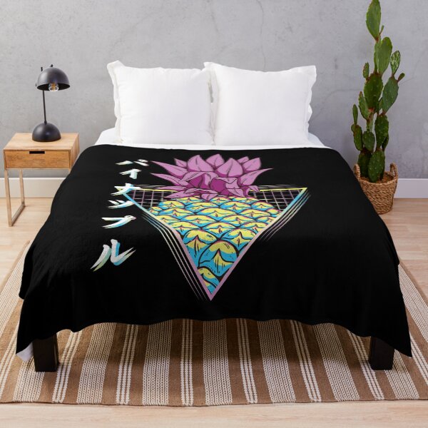 Item preview, Aesthetic Pineapple Vaporwave Streetwear designed and sold by ROBO MEGA.